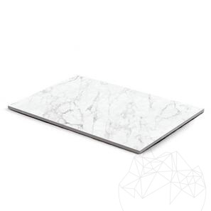 Piatra Sinterizata L'ALTRA PIETRA Duomo Carrara, 60 X 90 X 2 cm, R11 - Antiderapanta pt exterior