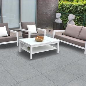 Piatra Sinterizata L'ALTRA PIETRA Fortezza Diorite, 60 X 60 X 2 cm, R11 - Antiderapanta - Economy