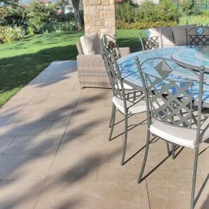 Piatra Sinterizata L'ALTRA PIETRA Harena Sand Stone, 40 X 120 X 2 cm, R11 - Antiderapanta pt exterior