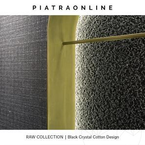Гранитная плита Black Crystal Lava Design 3 см