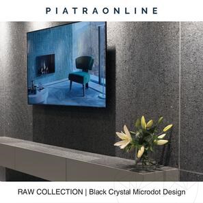 Lastra Granit Black Crystal Microdot Design 2CM