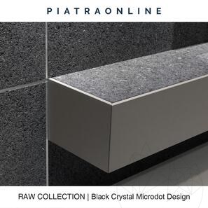 Lastra Granit Black Crystal Microdot Design 2CM