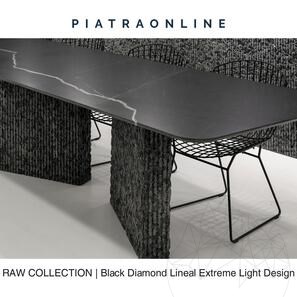 Гранитная плита Black Diamond Lineal Extreme Light Design 3CM