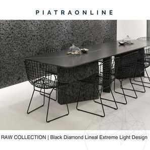 Гранитная плита Black Diamond Lineal Extreme Light Design 3CM