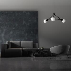 Lastra Granit Black Forest Grid Design 3CM