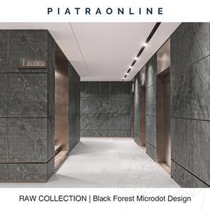 Lastra Granit Black Forest Microdot Design 2CM