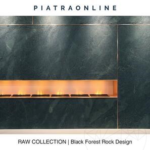 Lastra Granit Black Forest Rock Design 1.2CM