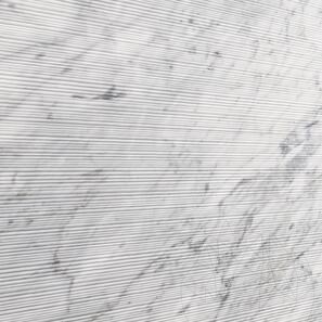 Lastra Marmura Carrara White Flute Design 2CM