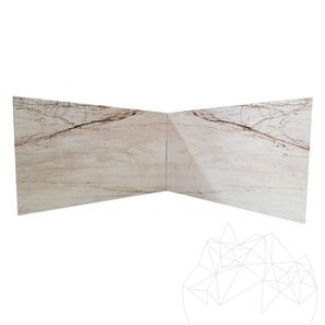 Полированная доломитовая плита Golden Spider, 2 см