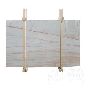 Полированная доломитовая плита Golden Spider, 2 см