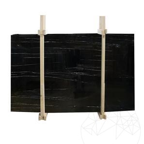 Lastra Marmura Black Pearl Polisata, 2cm