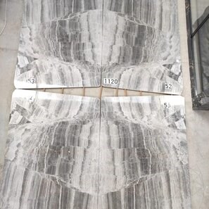 Lastra Marmura Galactic Grey Polisata, 2 cm
