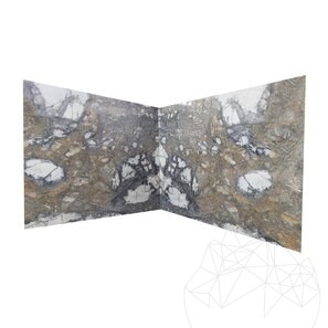 Lastra Marmura Invisible Grey Polisata, 2 cm