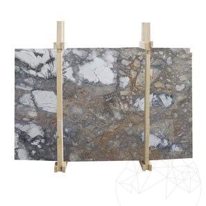 Lastra Marmura Invisible Grey Polisata, 2 cm