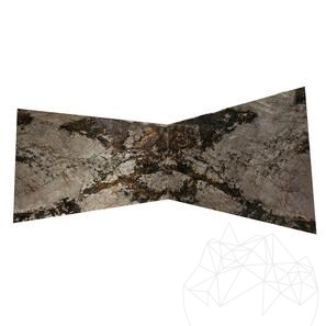 Полированная плита из мрамора Magic Grey, 2 см