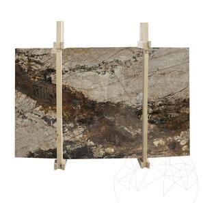 Полированная плита из мрамора Magic Grey, 2 см
