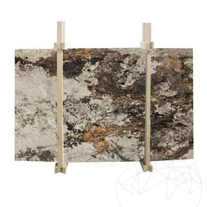 Полированная плита из мрамора Magic Grey, 2 см