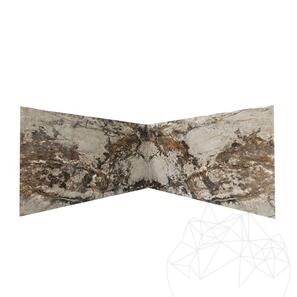 Полированная плита из мрамора Magic Grey, 2 см