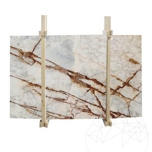 Плита мрамора Patagonia Rose, полированная, 2 см
