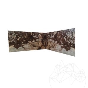 Плита мрамора Patagonia Rose, полированная, 2 см