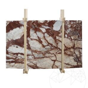 Плита мрамора Patagonia Rose, полированная, 2 см