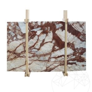 Плита мрамора Patagonia Rose, полированная, 2 см