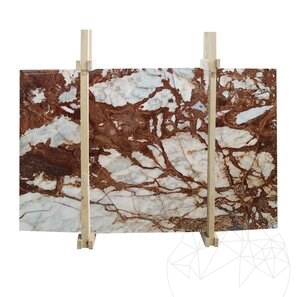 Плита мрамора Patagonia Rose, полированная, 2 см