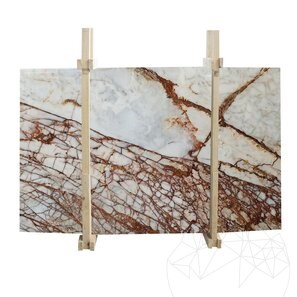 Плита мрамора Patagonia Rose, полированная, 2 см