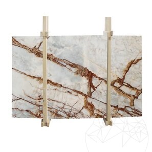 Плита мрамора Patagonia Rose, полированная, 2 см