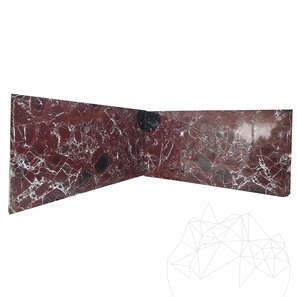 Lastra Marmura Rosso Levanto Polisata, 2 cm