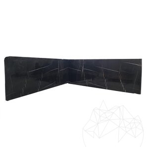 Lastra Marmura Sahara Noir Polisata, 2 cm