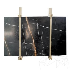 Lastra Marmura Sahara Noir Polisata, 2 cm
