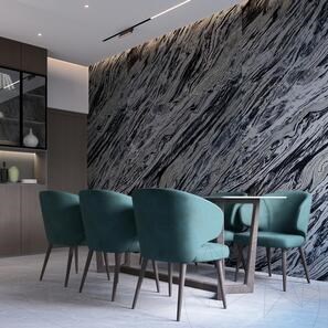 Полированная мраморная плита Silver Stream, 2 см
