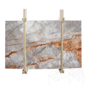 Lastra Marmura Symphony Grey Polisata, 2 cm