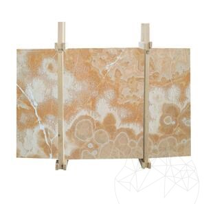 Lastra Orange Onyx Polisat, 2 cm