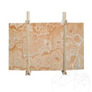 Lastra Orange Onyx Polisat, 2 cm