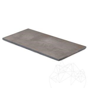 Piatra Sinterizata L'ALTRA PIETRA Metallico Dark Soul, 60 X 120 X 2 cm, R11 - Antiderapanta pt exterior