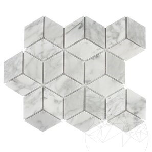 Mozaic Marmura New York Cube Design Mata