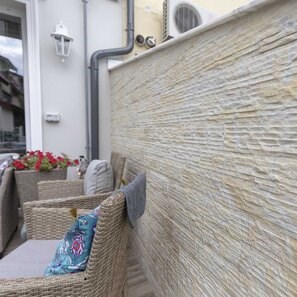 Marmura Catania Cream Rizata, 10 x 30 x 1.5 cm