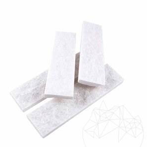 Мрамор Catania Milk Scapitata, 7,5 x 30 x 1,5 см