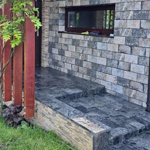 Marmura Ceppo Grey Antichizat, 15.2 x 30.5 x 3 cm