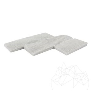 Мрамор Kavala Scapitata, 10 см x ДЛ x 2,5 см