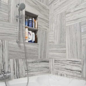 Полированный мрамор Kavala Vein Cut, 60 x 30 x 1 см