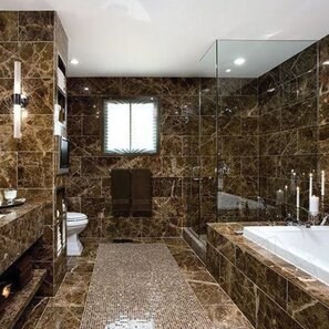 Полированный мрамор Emperador Brown, 60 x 30 x 2 см