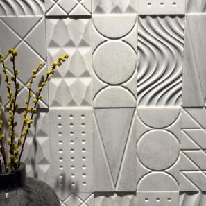 Marmura New York Geometric Shapes, 15 x 30 cm