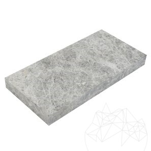 Marmura Tundra Grey Sablata, 15.2 x 30.5 x 3 cm 