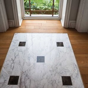 Полированный мрамор Volakas, 60 x 30 x 2 см - Эконом