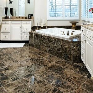 Полированный мрамор Emperador Brown, 60 x 30 x 2 см