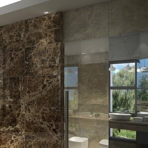 Полированный мрамор Emperador Brown, 60 x 30 x 2 см