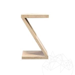 Masa Cafea Ziggy | Travertin Classic 30 x 20 x 50 cm